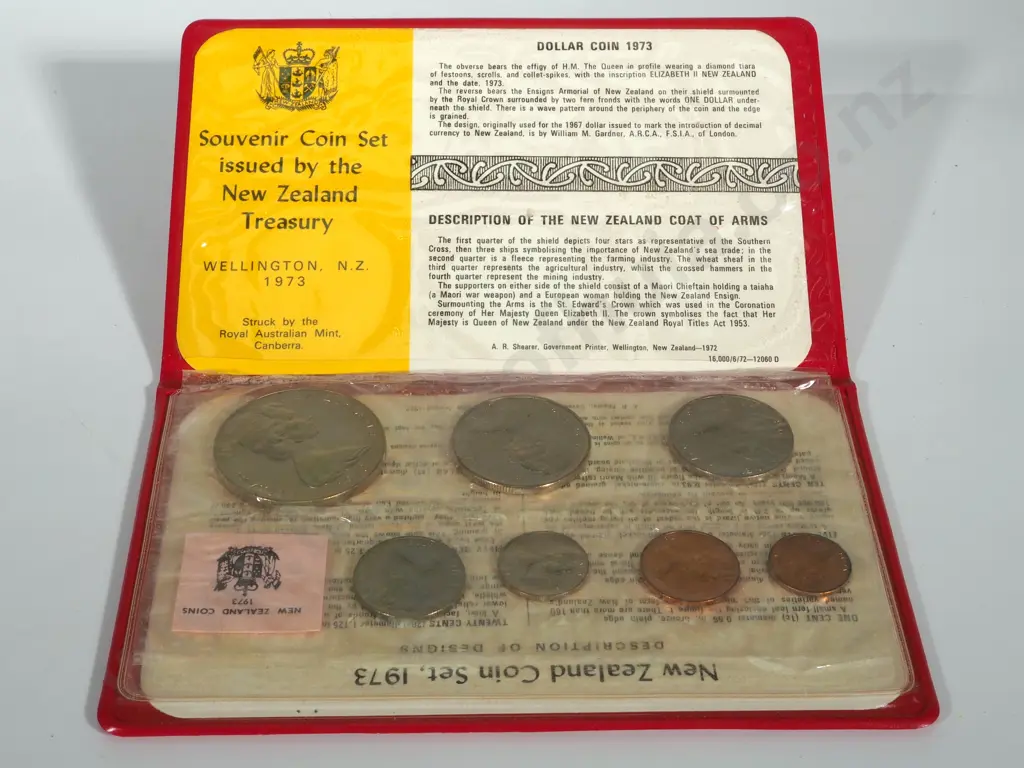 20 X 1973 New Zealand UNC Sets Image 1++