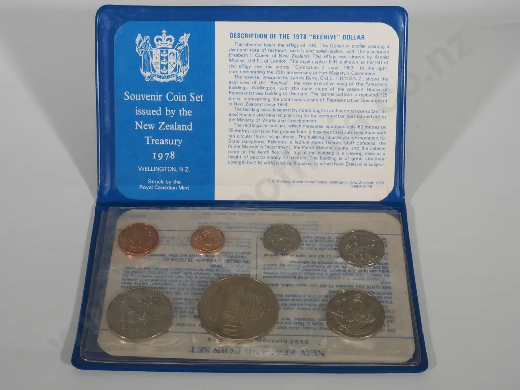 17 X 1978 New Zealand UNC Sets: Superior Image 1++