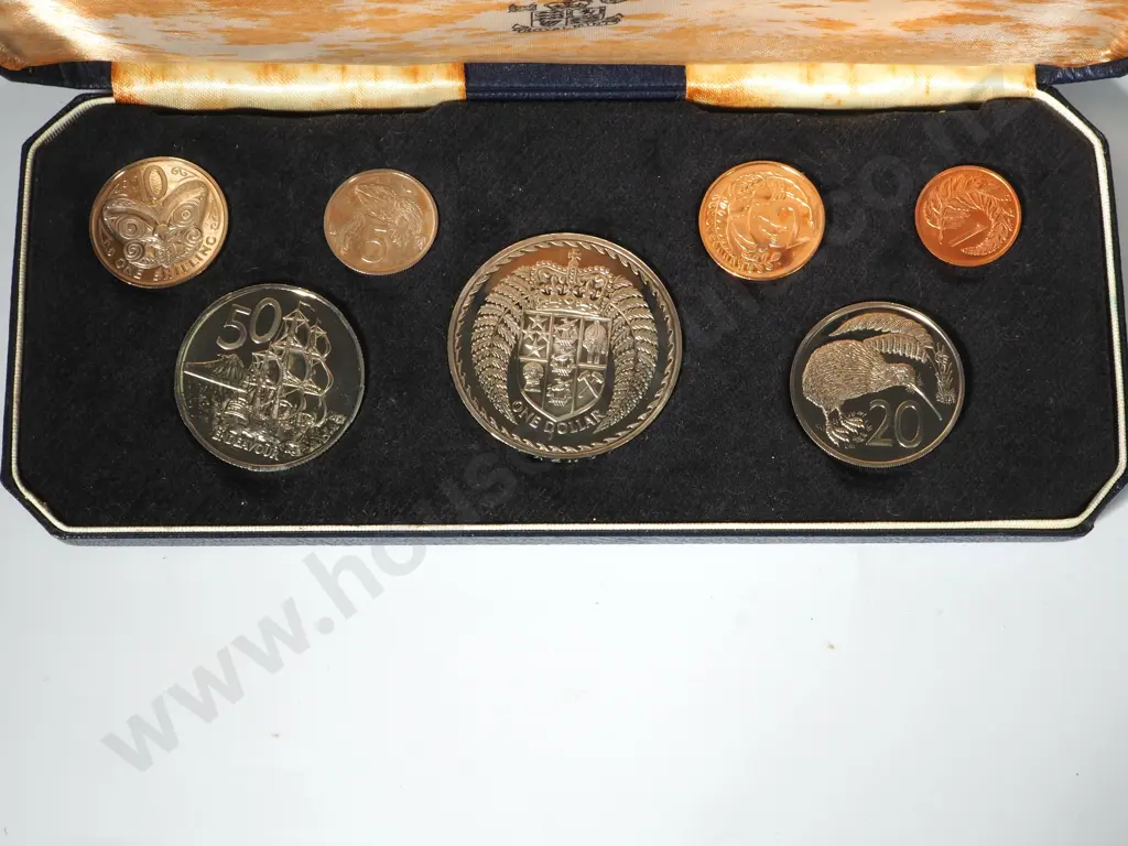 Two New Zealand 1953 Proof Sets Both: Total CV $300 Image 1++