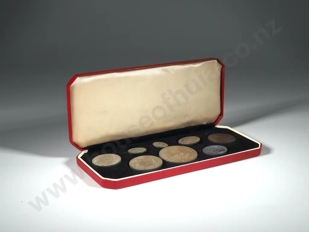 New Zealand 1953 Proof Set Image 1++