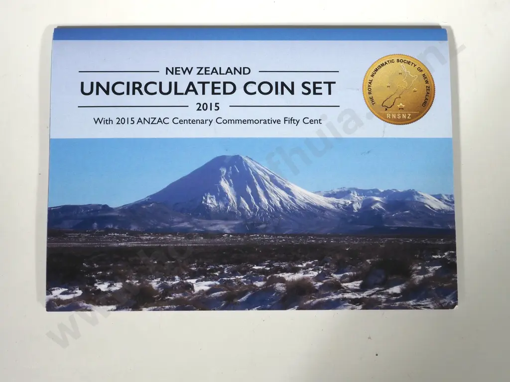 10 New Zealand RNSNZ Uncirculated Coin Sets: Total CV $560 NZD Image 1++