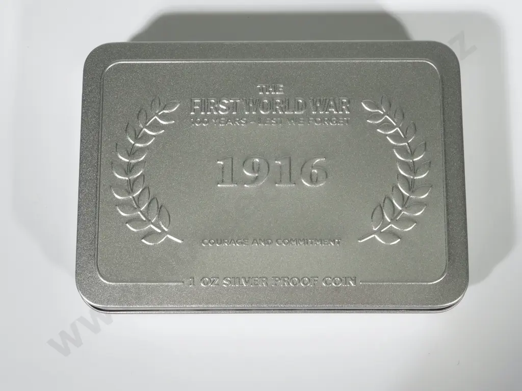 New Zealand 1916-2016 Silver Proof Coin Image 1++