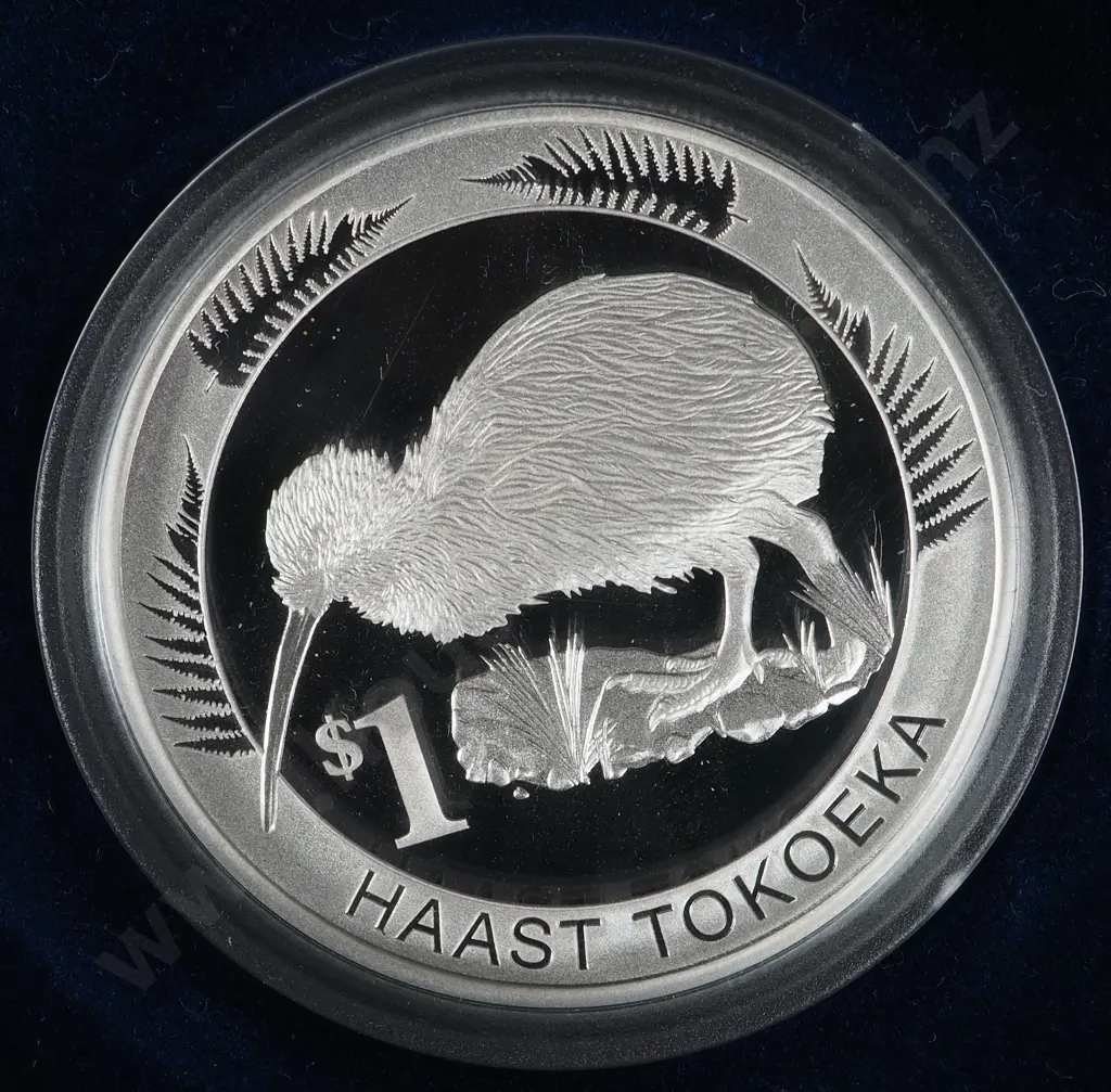 New Zealand 2008 Haast Tokoeka Kiwi (No Cert or Outer Card) & 2013 Kiwi Treasures: Total CV $245 NZD Image 1++