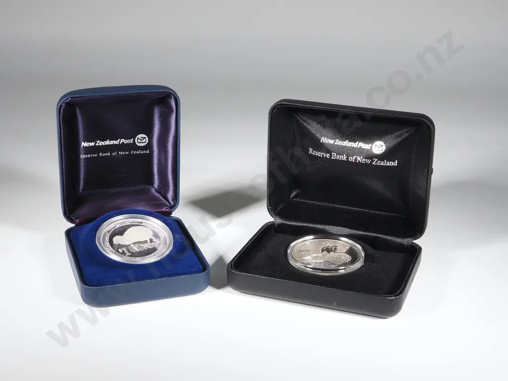 New Zealand 2008 Haast Tokoeka Kiwi (No Cert or Outer Card) & 2013 Kiwi Treasures: Total CV $245 NZD Image 1++