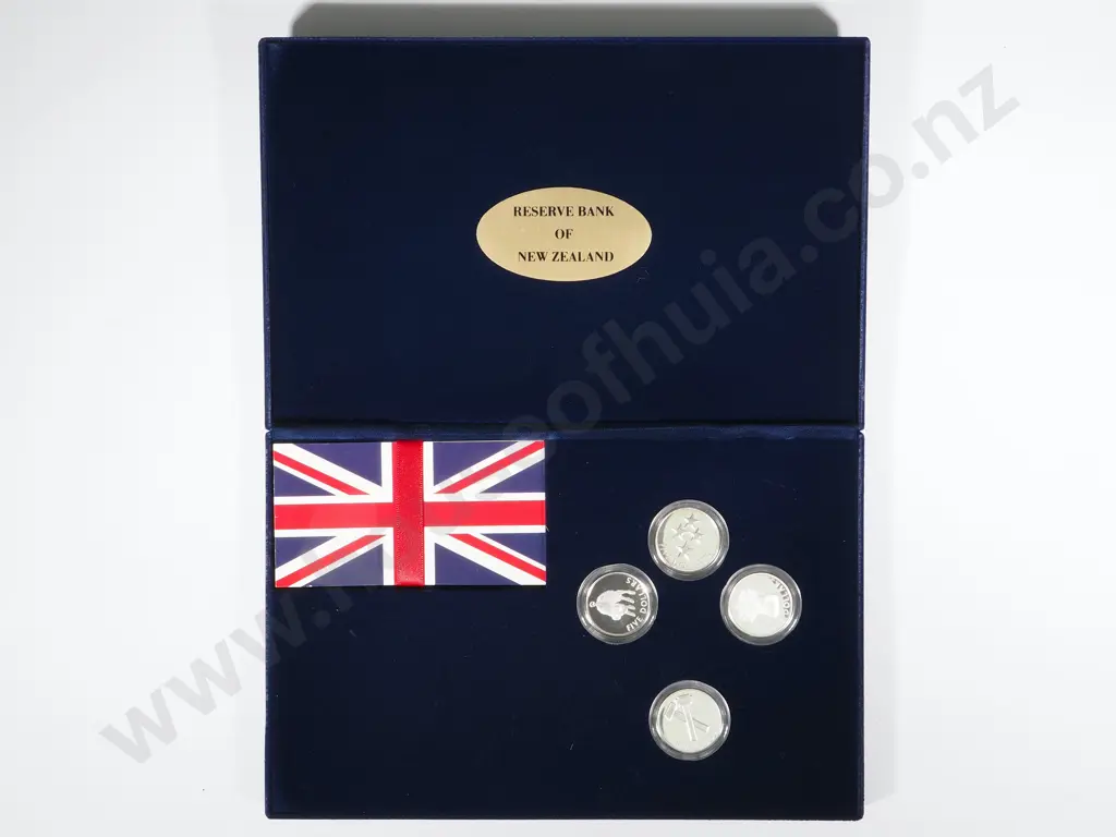 New Zealand 1998 Pride in New Zealand Sterling Silver Proof Coin Set Image 1++