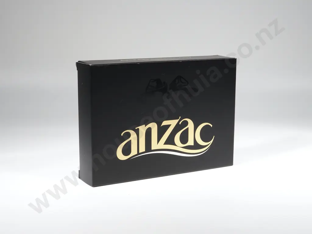 New Zealand 2015 Cased Anzac Two Coin Silver Proof Set: CV $750 NZD Image 1++