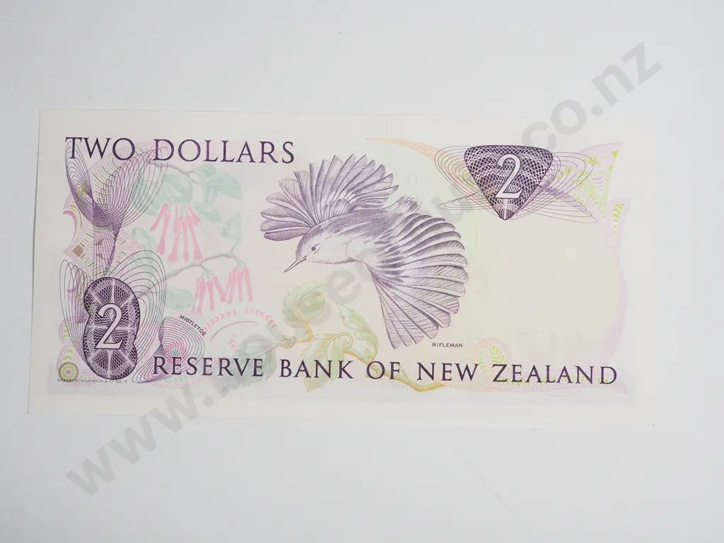 Bundle of 100 New Zealand Near Consecutive $2 Notes D.T.Brash, EPA 398201-229, 388-400, 430-487 Image 1++
