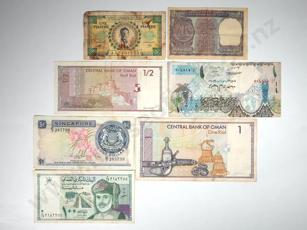 Collection of Foreign Banknotes Image 1++