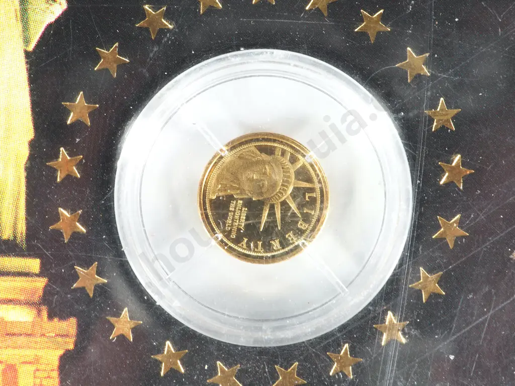 American Gold Coin 0.5 Grams of 14ct Gold Image 1++