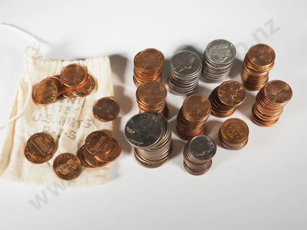 USA: Circulation Coinage UNC. Image 1++