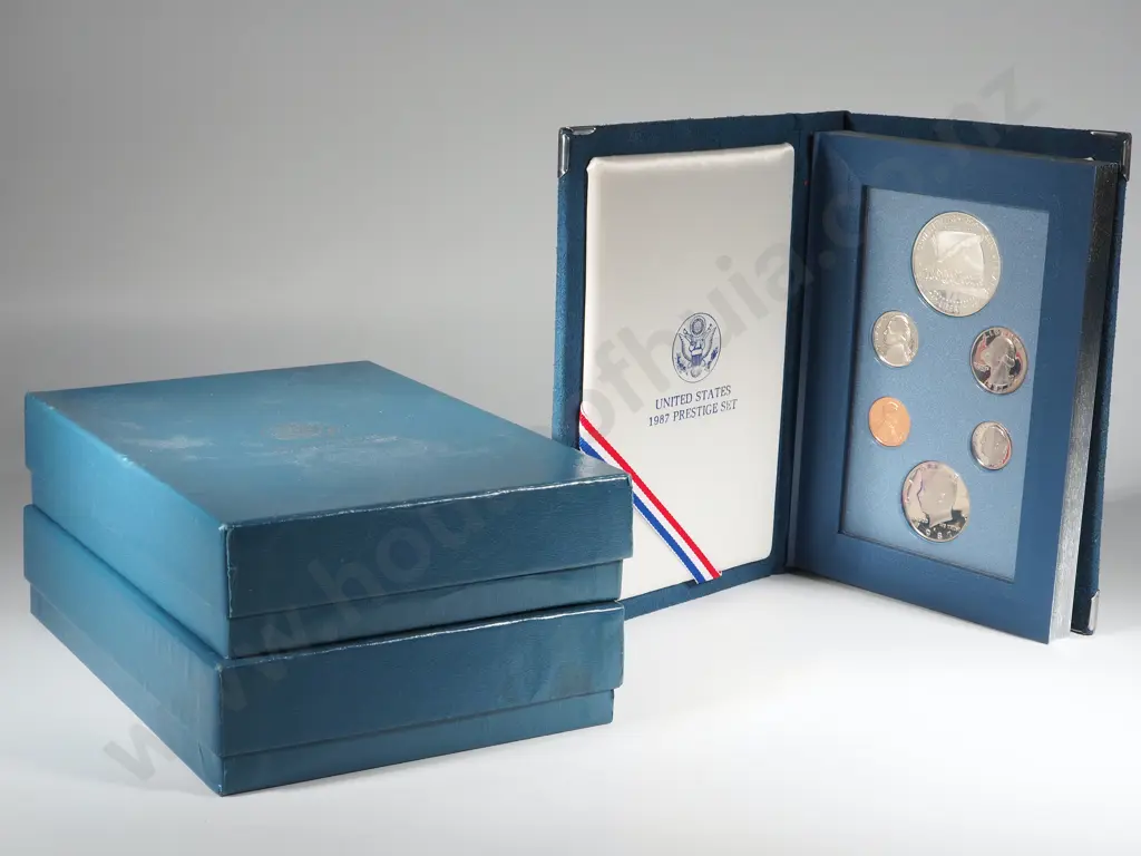 USA: Two 1987 Boxed Prestige Sets Image 1++
