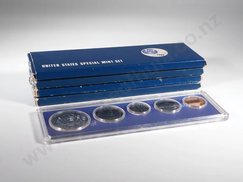 USA: Four Five Coin Special Mint Sets Image 1++