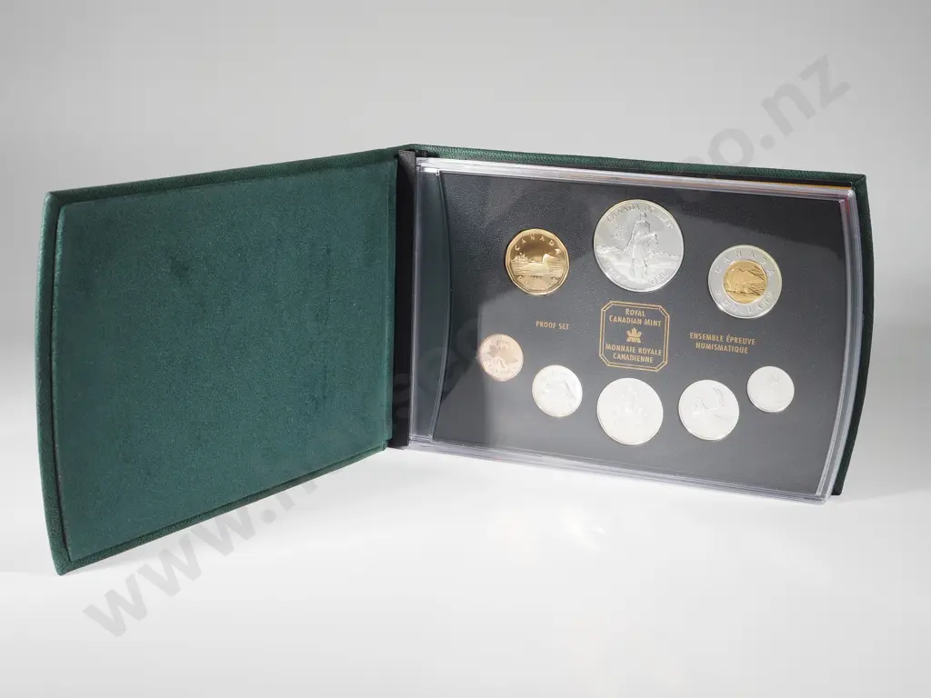 Canada: 1998 RCMP GRC 125th Anniversary of Royal Canadian Mint Proof Set w Sterling Silver Coins Image 1++