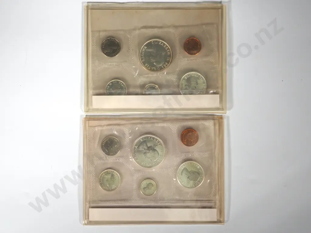 Canada: 1962 and 1963 Six Coin Proof Like Sets Image 1++