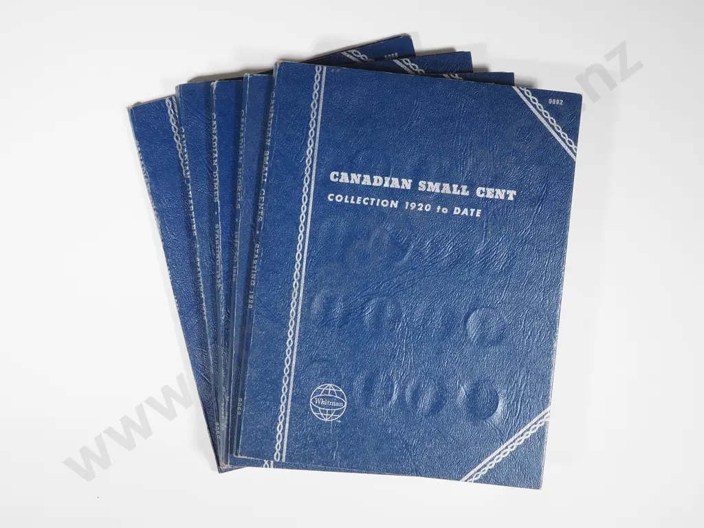 Canada: Five Whitman Folders of Coins Image 1++
