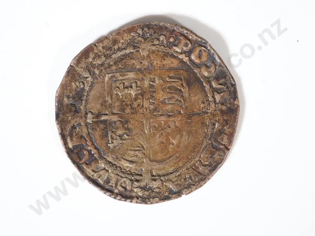 English Hammered Henry VIII Groat 1544-1547 AD: Third Coinage Image 1++