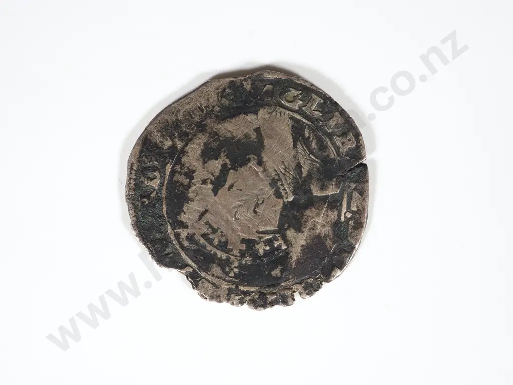 English Hammered Edward VI Shilling 1549-1553 Image 1++