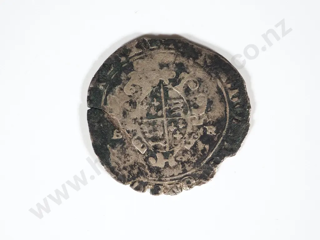 English Hammered Edward VI Shilling 1549-1553 Image 1++