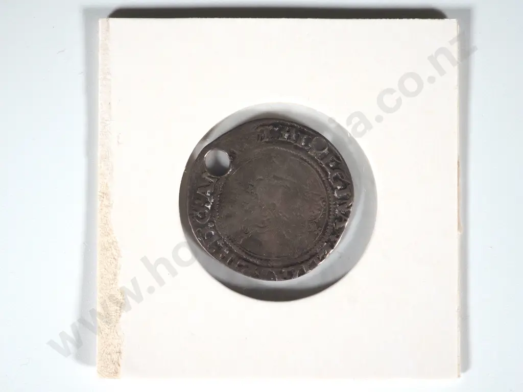 English Hammered Elizabeth I Groat 1560-1561 AD Image 1++