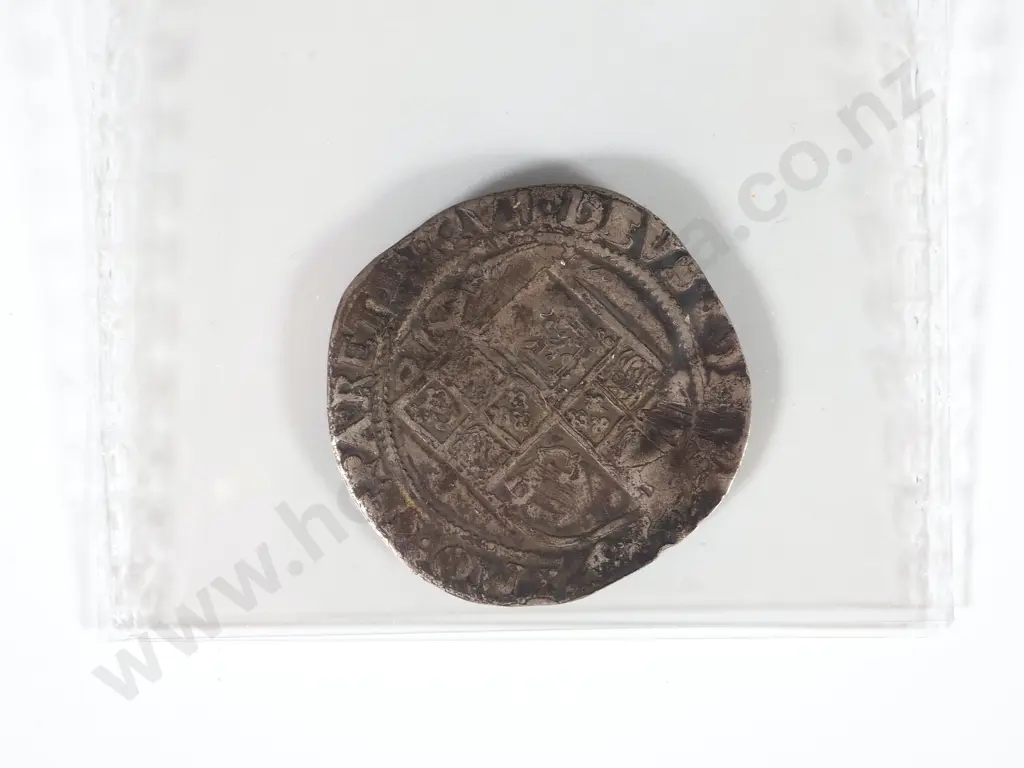 English Hammered James I Sixpence 1605(?) AD Image 1++