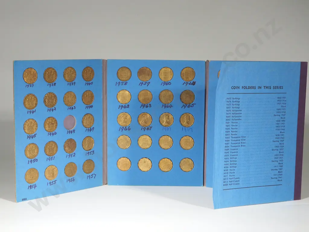 USA: Four Whitman Folders of Coins Image 1++