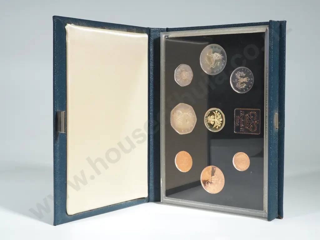 Great Britain: Nine 1983 to 1991 Proof Sets: Combined C.V. GBP 227 (NZD $490) Image 1++