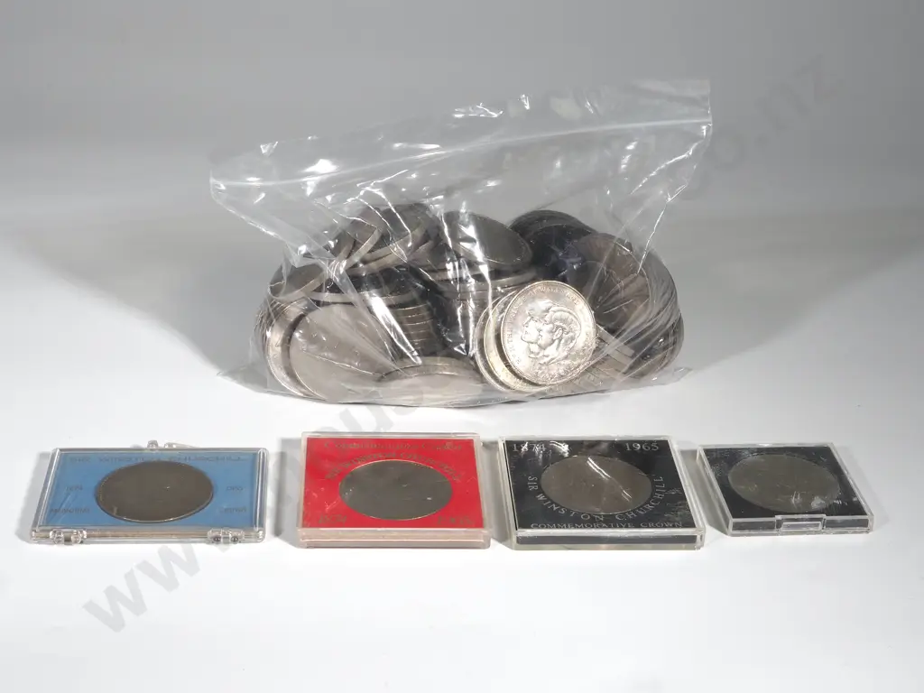 Great Britain:  101 Cupro-Nickel Crown Size Coins Image 1++