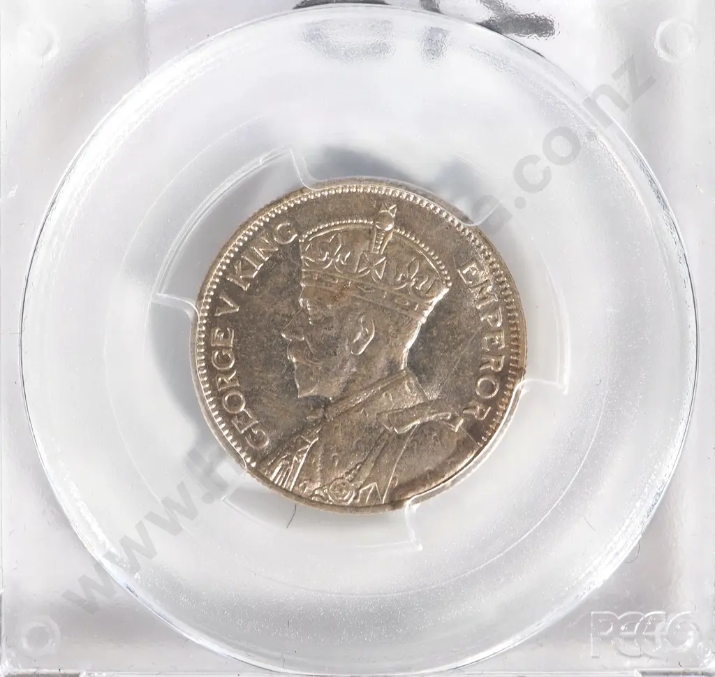 1934 PCGS MS 64 Fiji Shilling  Image 1++