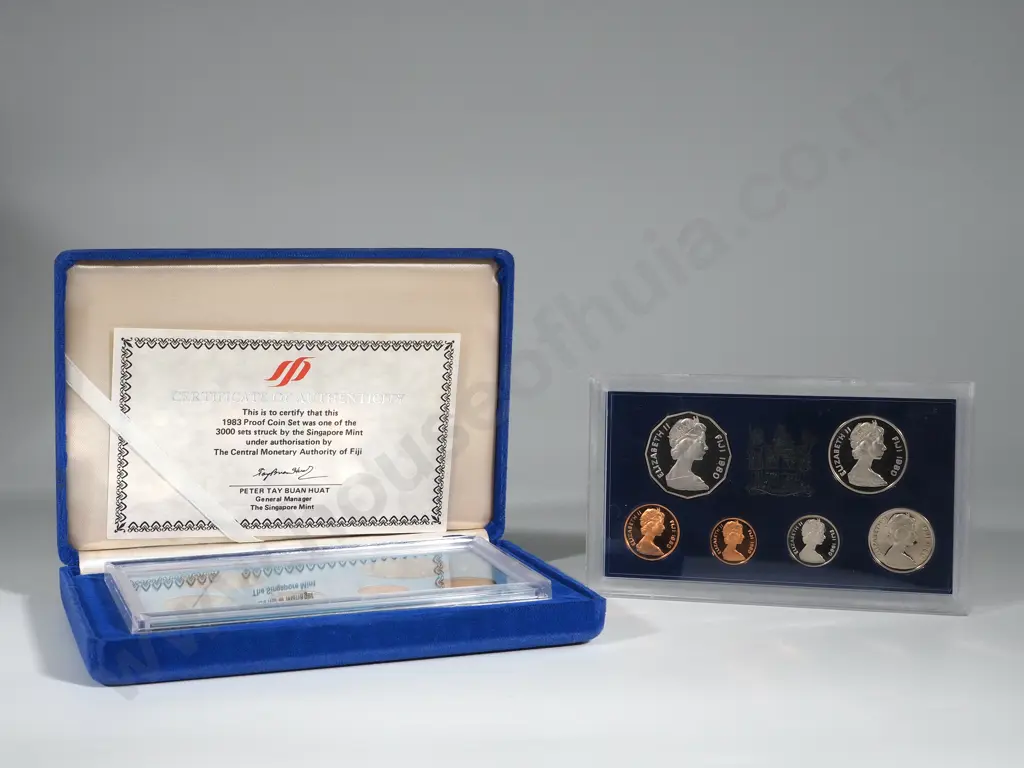 Fiji: Four 1978 Six Coin Proof Sets. Combined C.V. US $140  NZD $250) Image 1++
