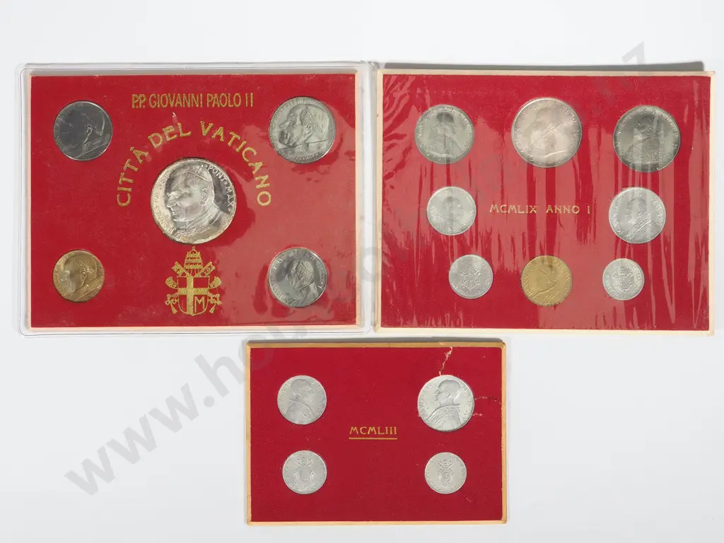 Vatican City: Coins & Sets UNC: Combined C.V. US $97 (NZD $170) Image 1++