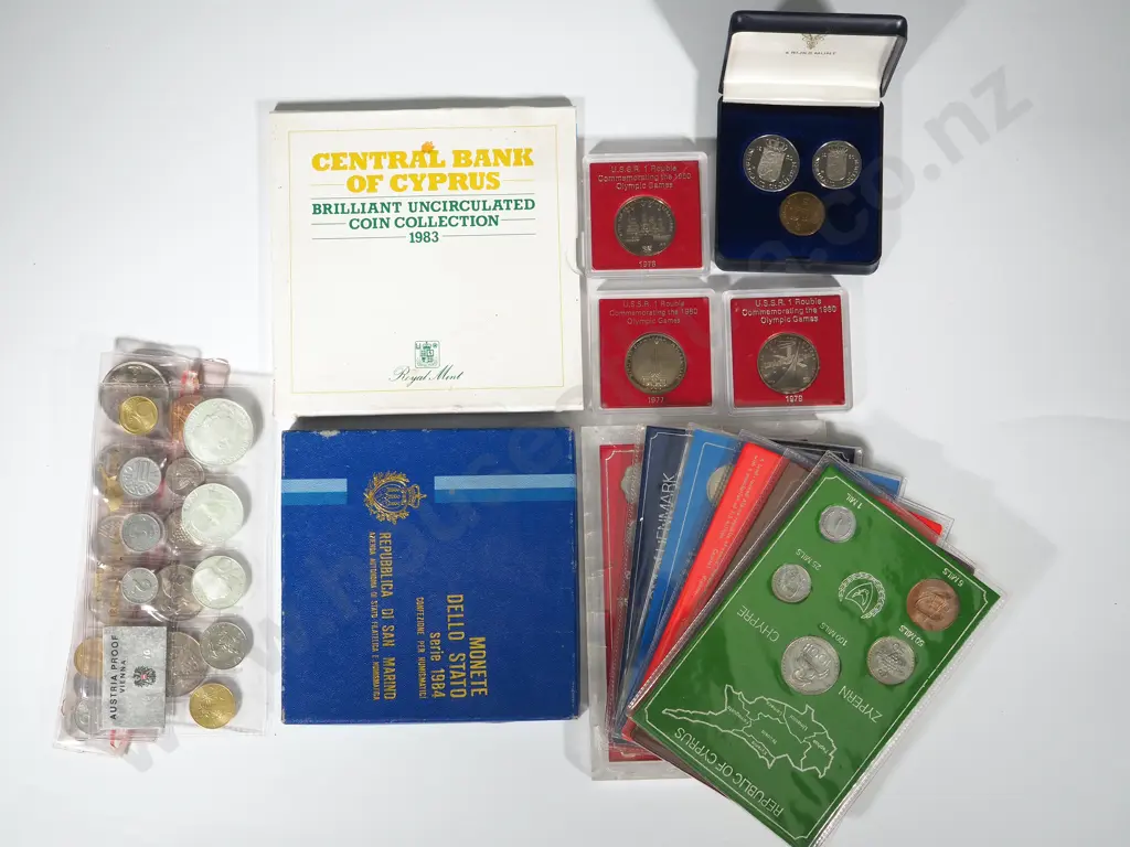 European/ Middle East Coins: Combined C.V. US $370 (NZD $660) Image 1++