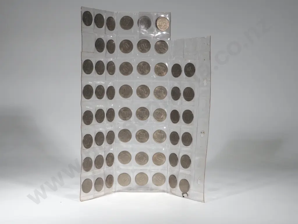 Germany: 60 1911-A 10 Pfennig Coins: most are AU-UNC: Total CV $500 USD Image 1++