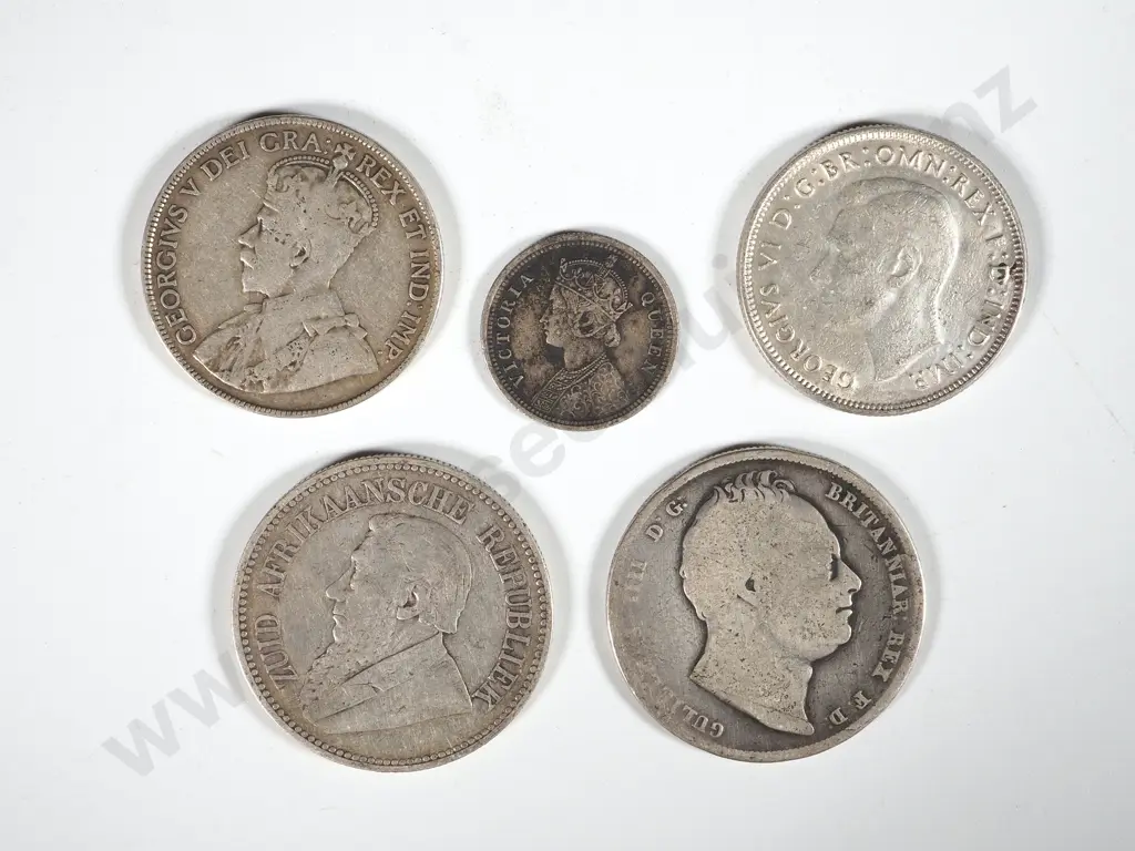 Assorted Older International Silver Coinage Image 1++