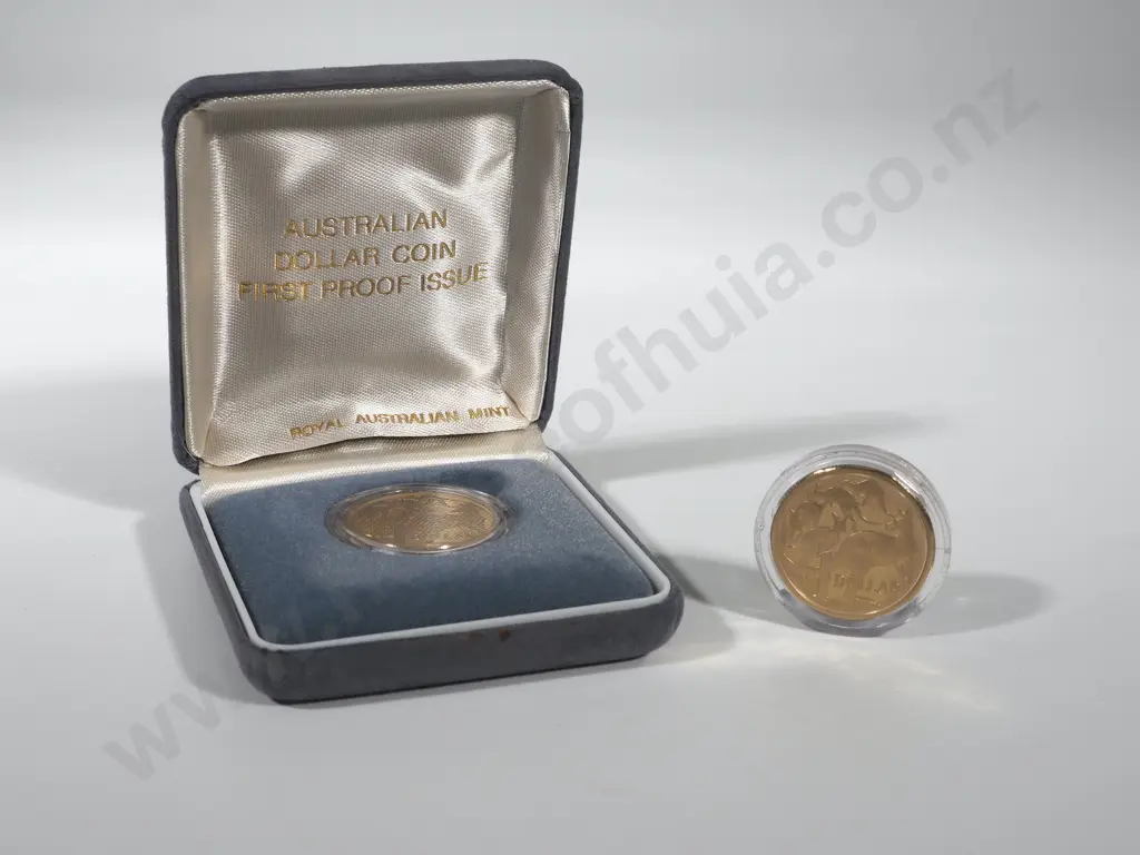 Australia: 15 1984 Proof One Dollar Coins ( one uncased ) Image 1++