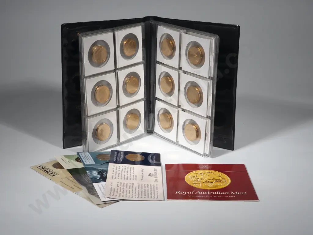 Australia:  33 UNC One Dollar Coins Image 1++