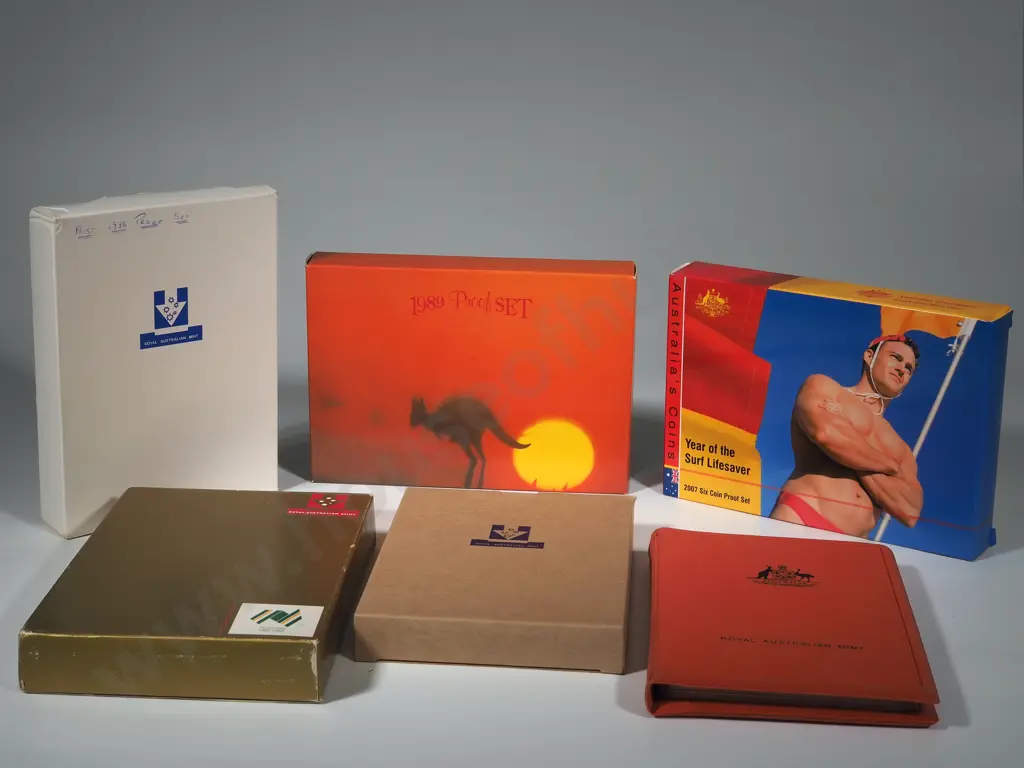 Australia: 6 Proof Sets in Original Packaging with COA’s Image 1++