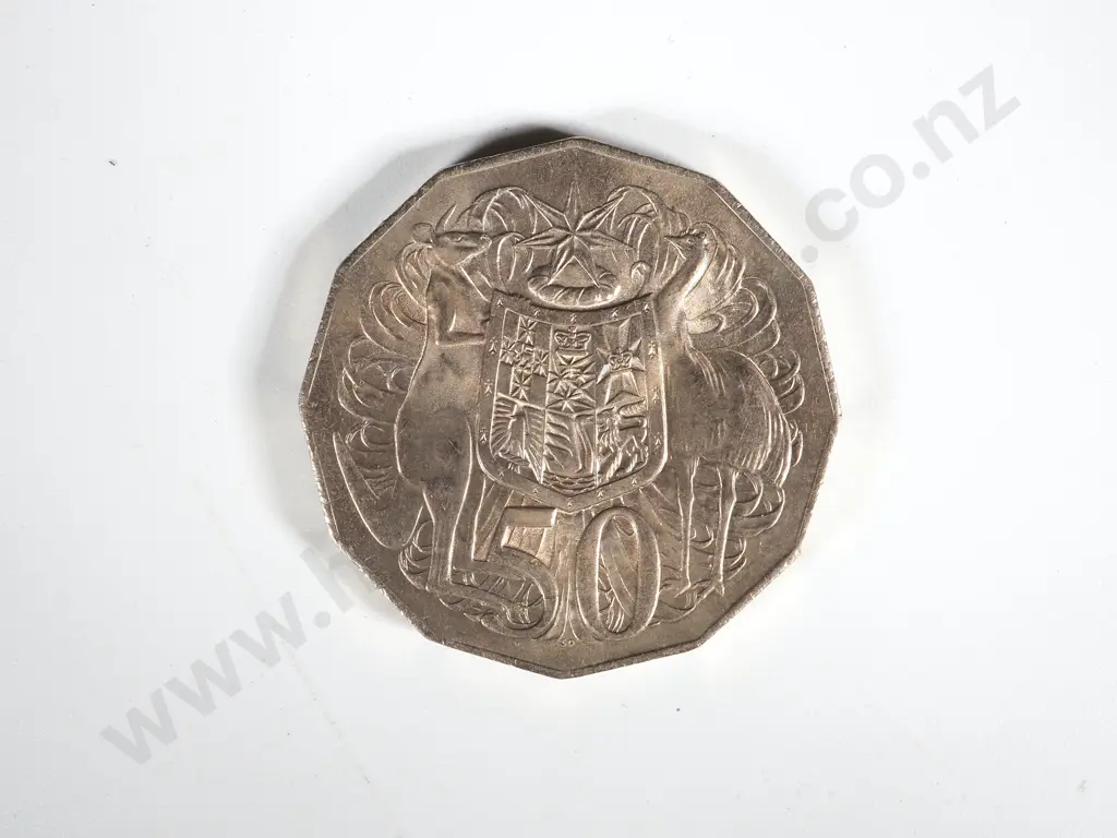 80 Australia Circulation Fifty Cent Coins EF to AUNC Image 1++