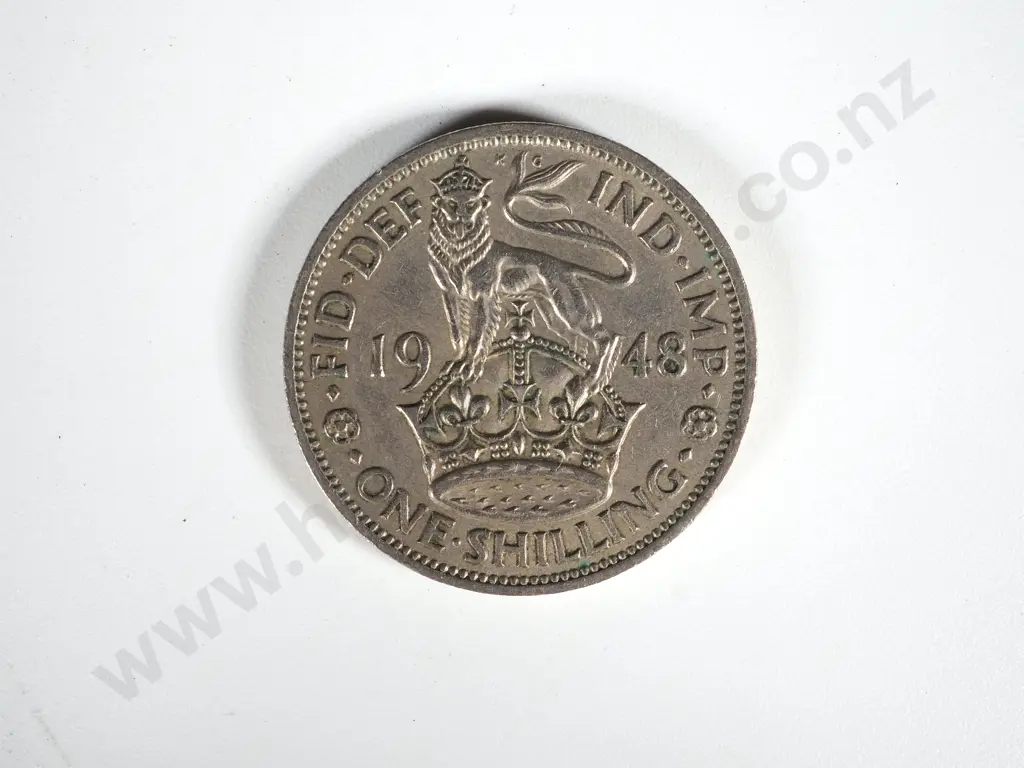 1100 United Kingdom One Shilling Coins 1947 to 1966 Image 1++