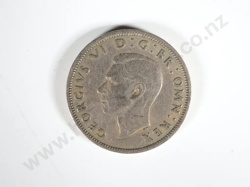 500 United Kingdom Florin or Two Shillings Coins 1947 to 1967, Image 1++