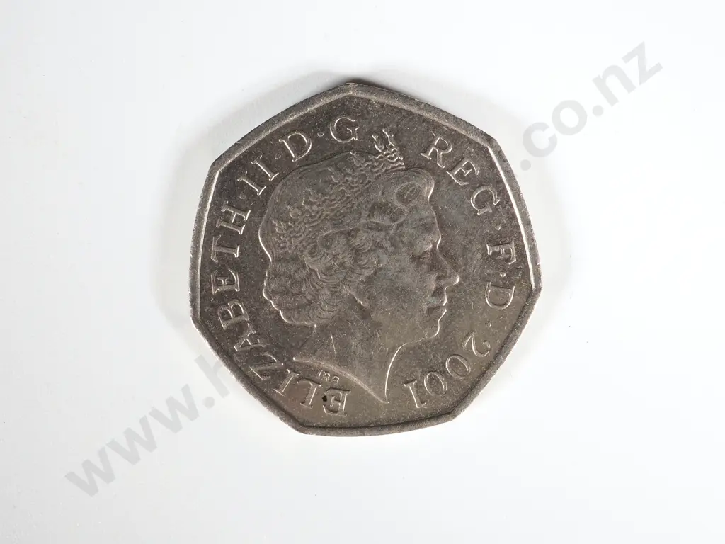 165 United Kingdom Fifty Pence Coins 1992 onwards: NZD Equivalent $180 Image 1++