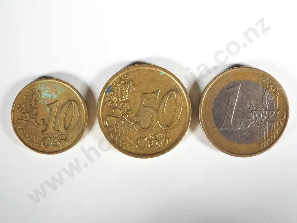 Euro Currency Coins - Face Value of €380: NZD Equivalent of $695 Image 1++