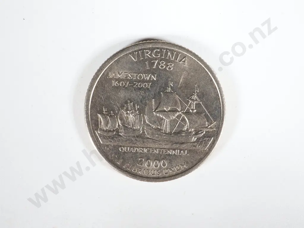 200 United States 200 State Quarter Dollars 1999 to 2008 Image 1++