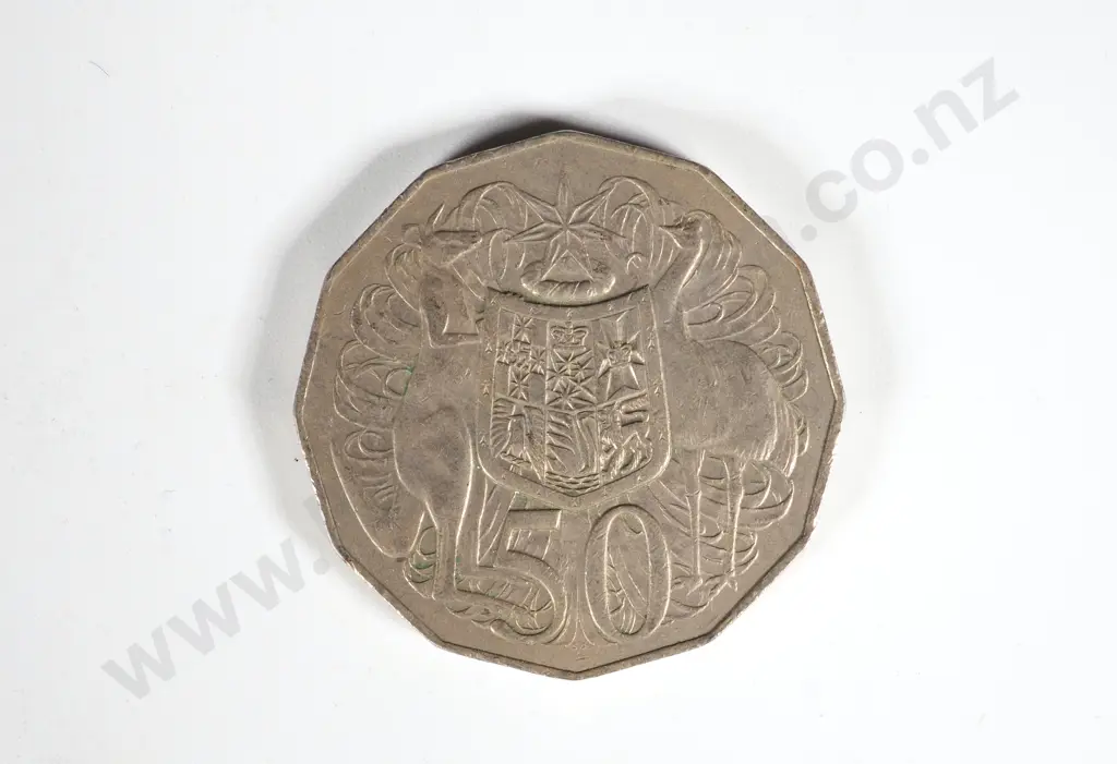 1000 Australia Fifty Cents 1966 onwards - Face Value $500: NZD Equivalent $555 Image 1++