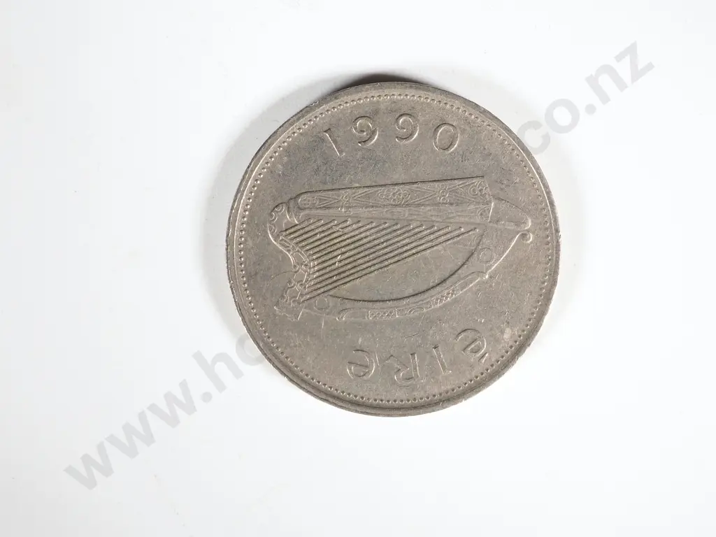 Ireland Currency Coins - Face Value of 85 Pounds: NZD Equivalent $195 Image 1++