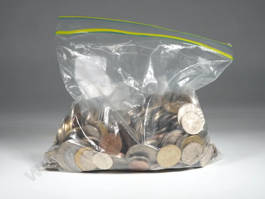 Large Bag of Assorted World Coinage Image 1++