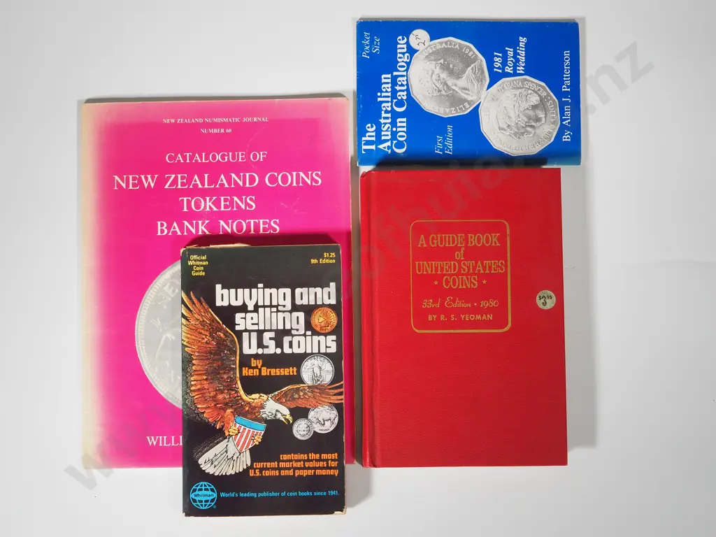 Four Vintage Coin Books & Catalgoues  Image 1++
