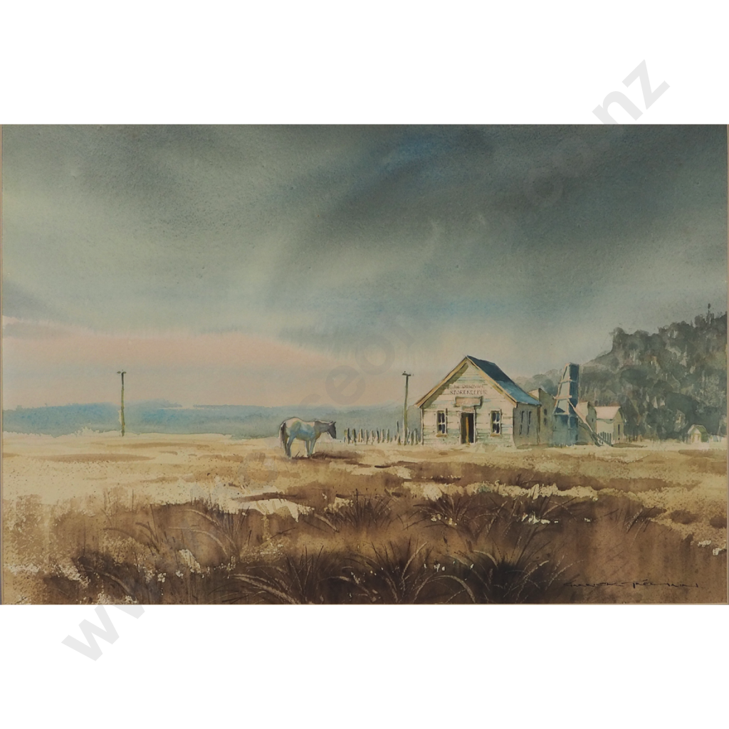 Garrick Tremain. The Village Store, Okarito. Image 1++