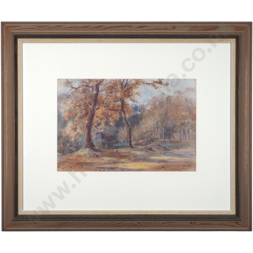 Margaret Stoddart. 1895. The Avon and a Scarf of Autumn Mist. Image 1++