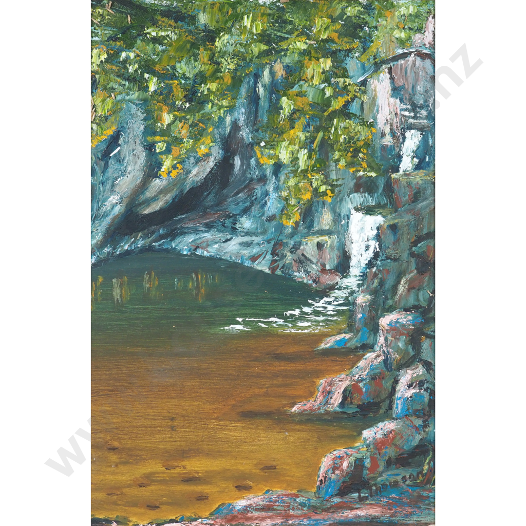 L Thomson. Waterfall. Image 1++
