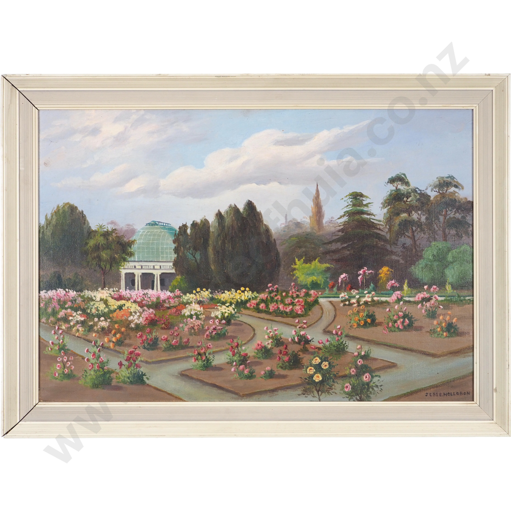 Jesse Hollobon. The Rose Garden & Winter Garden, Christchurch. Image 1++